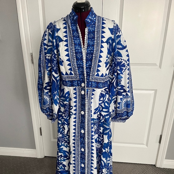 Farm Rio Flora Tapestry Maxi Dress NWT - Picture 1 of 3